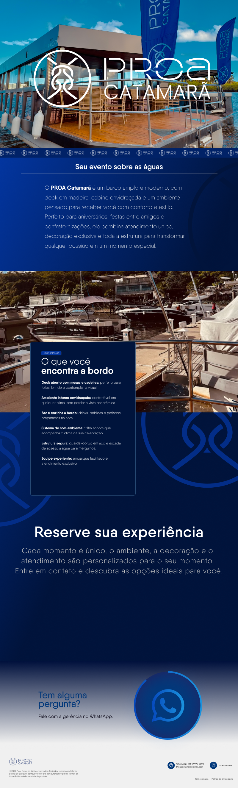 PROA Catamarã Mobile
